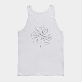 Spiderweb (black) Tank Top